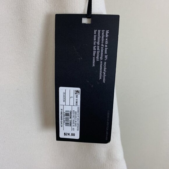 Future Collective Womens Shorts NEW L Off White Cream Pull On Knit - Picture 7 of 16